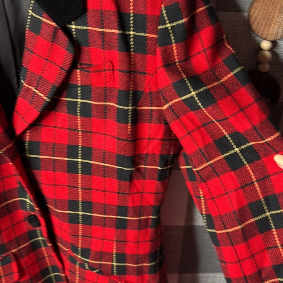 Vtg Pendleton Blazer Holiday - Picture 5 of 9